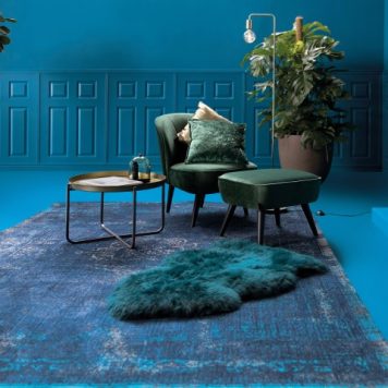 Medallion Blue Night 8254